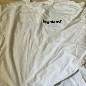 Highland long sleeve tee shirt